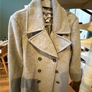 Old Navy Classic Gray Pea Coat